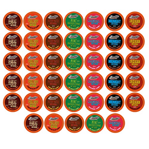 Brooklyn Beans Milk Chocolate Hot Cocoa Pods, Compatible with 2.0 K-Cup Brewers, 40 Count