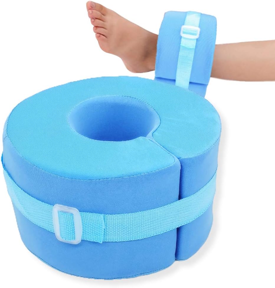 Foot Elevation Pillow, Leg Hand Rest Cushion for Bed Sleep, Foot Foam Elevator for Rest Ankle Heel Pain Relief