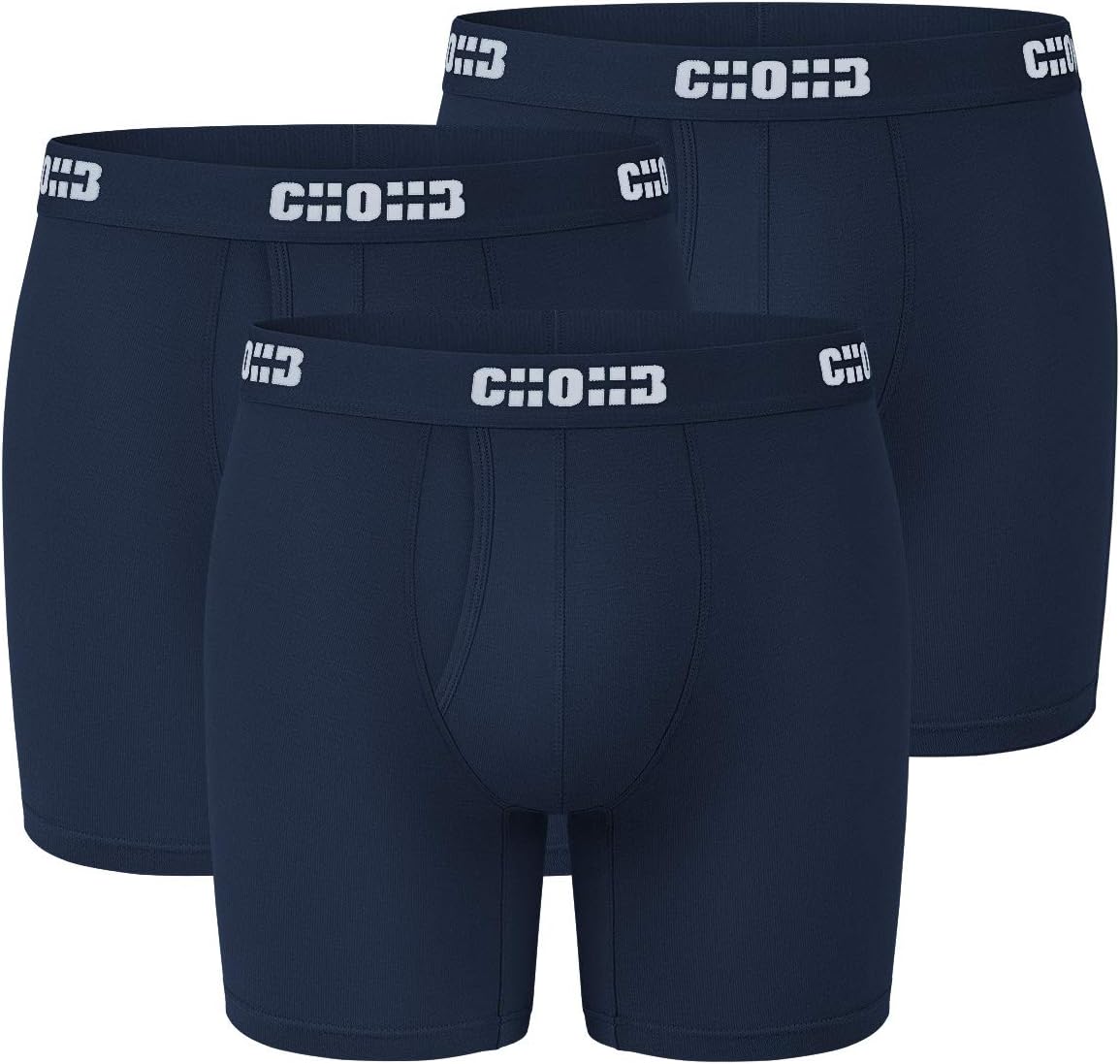 Men's Underwear Micro Modal 3 Pack Boxer Briefs Open Fly