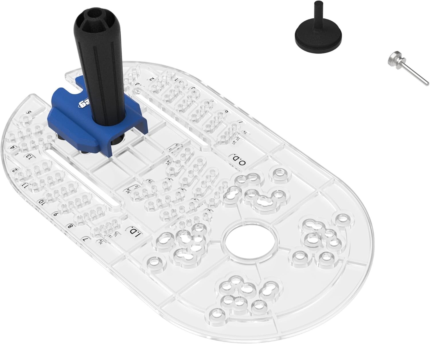 Kreg Trim Router Base Plate - Single Grip Handle for Accurate Routing