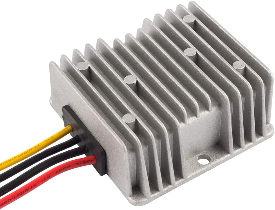 uxcell Power Voltage Converter DC12V/24V to DC6V 20A 120W Waterproof Voltage Convert Transformer