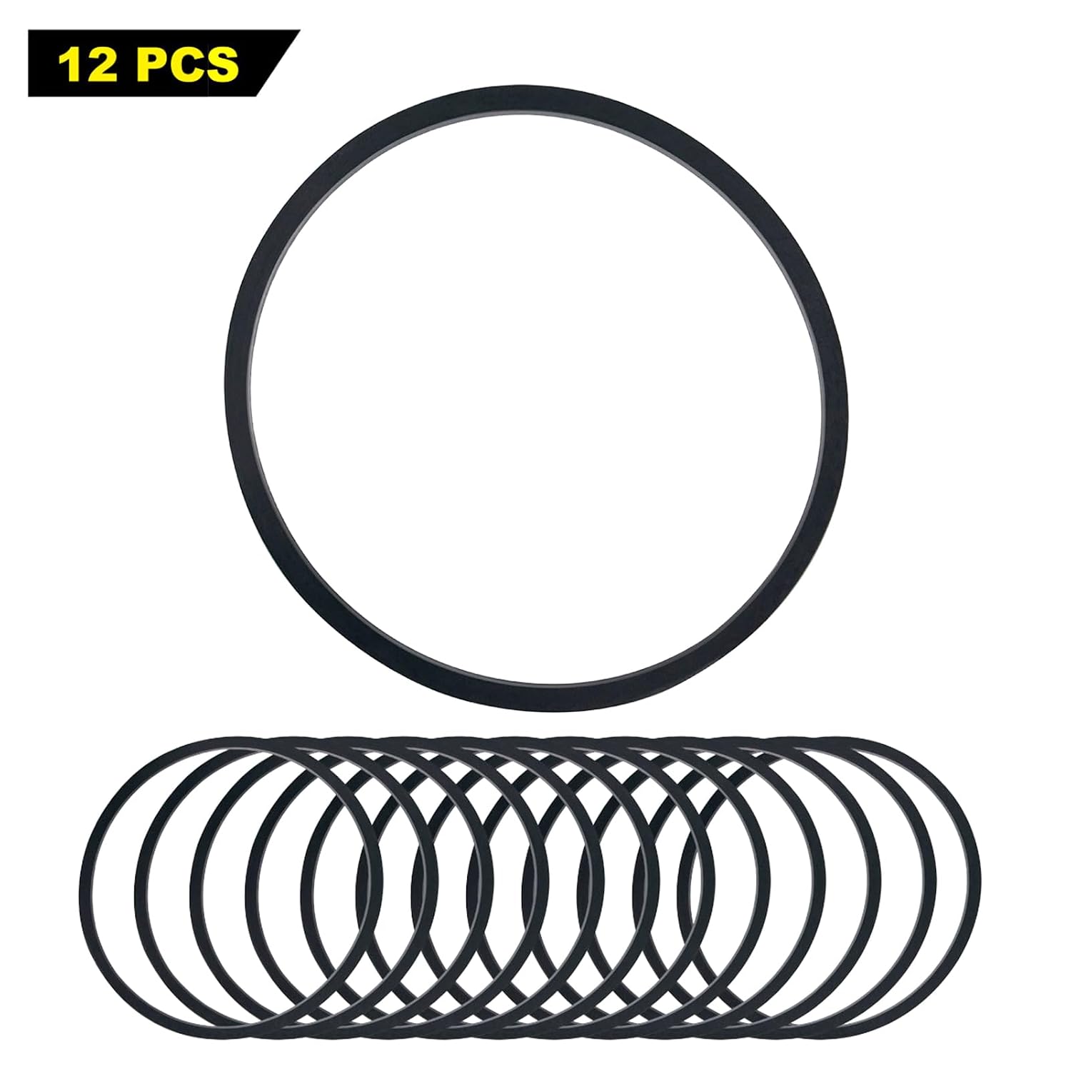 Leegol Electric Rock Tumbler Replacement Drive Belt 12 Pack Belt Size: Dia 32 x 5 mm