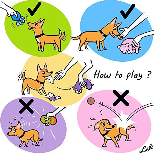CHIWAVA 2PCS 6.5" Latex Cube Pig Dog Toy for Medium Large Dogs Grunt Sound