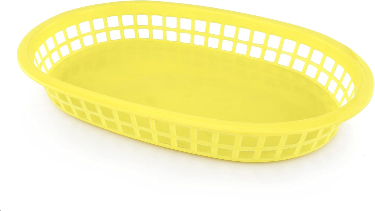 New Star Foodservice Fast Food Baskets, 10.5 x 7 Inch, Set of 12, Yellow