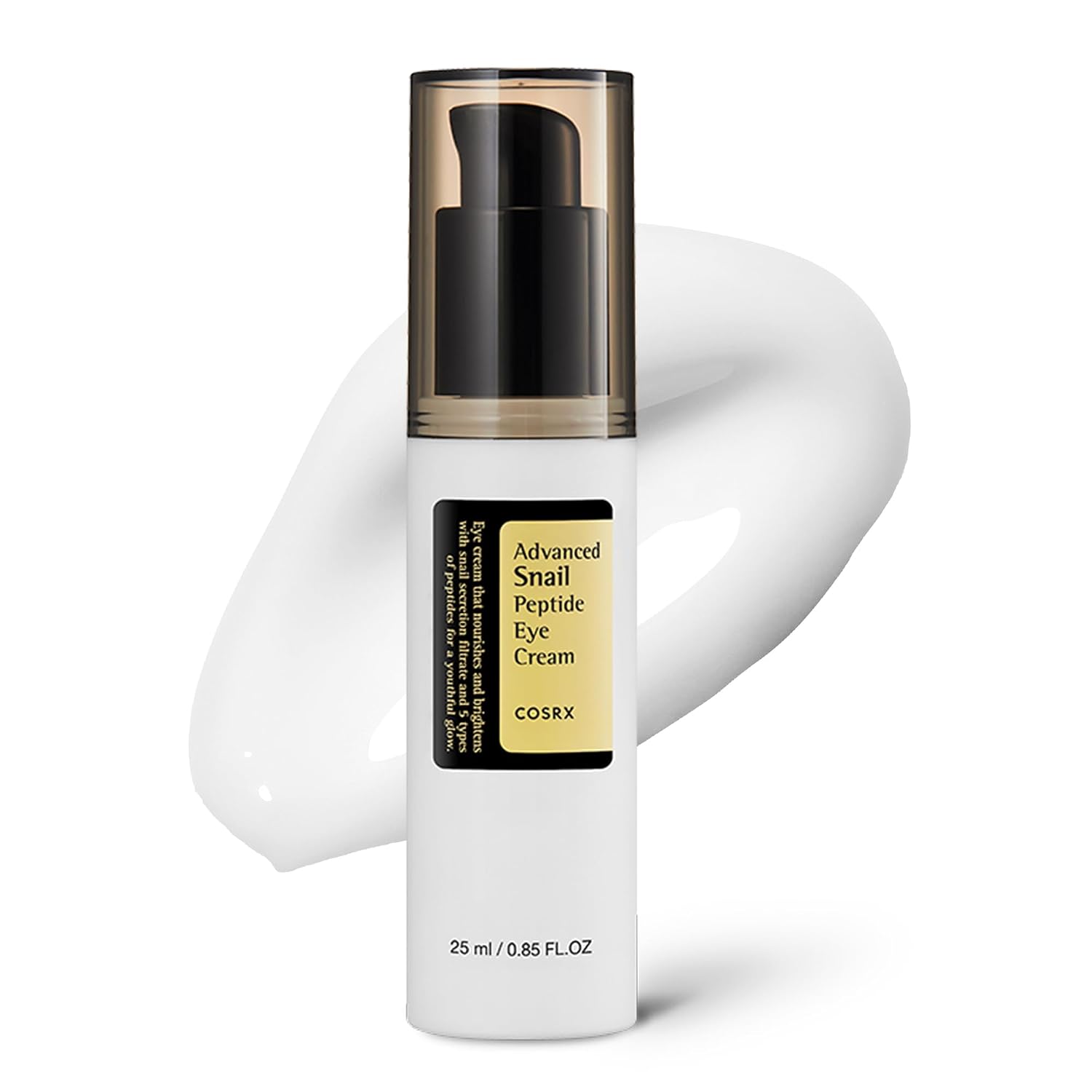 COSRX Snail Mucin Peptide Under Eye Cream for Anti-aging, 0.84 oz