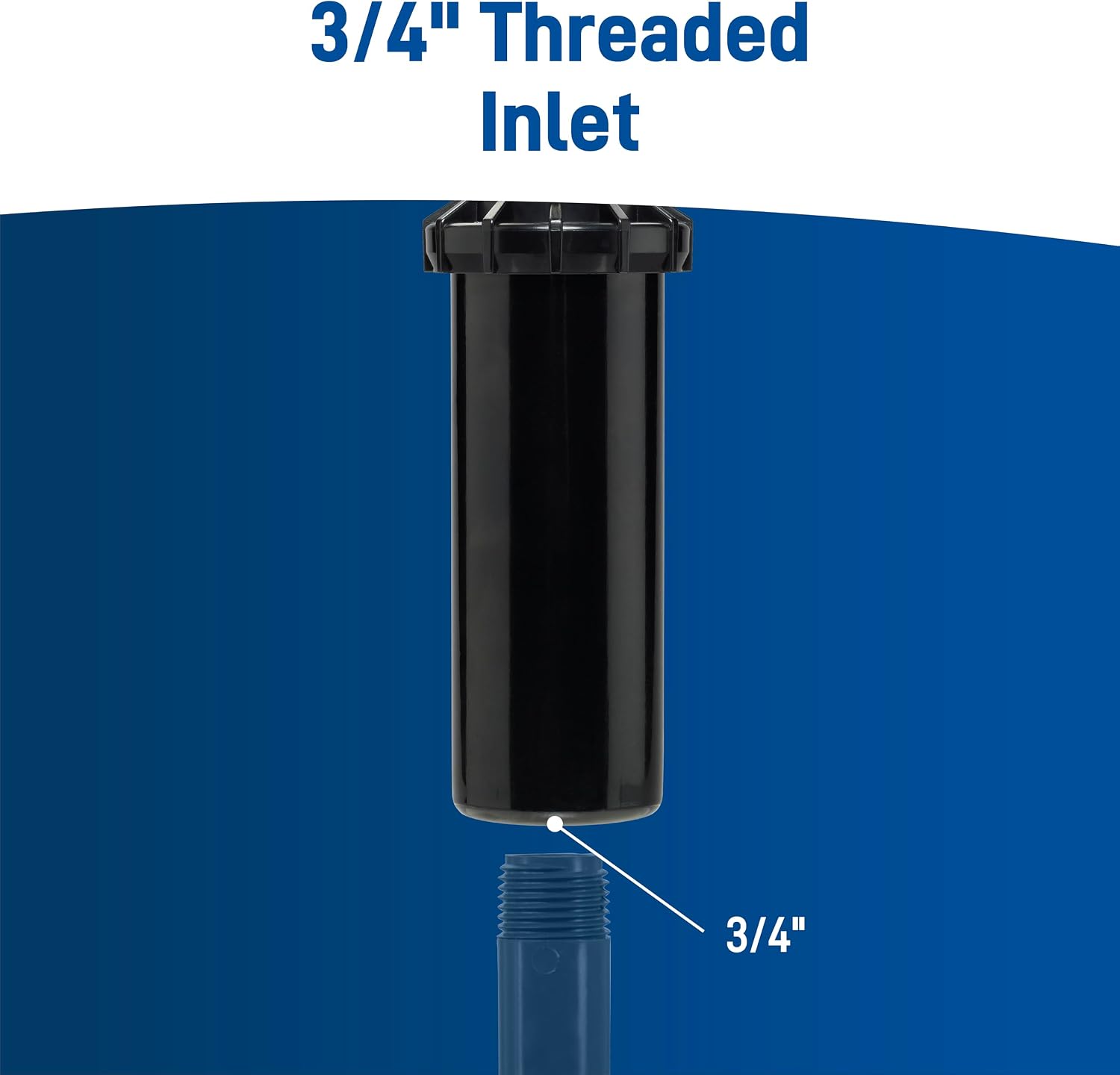 Orbit 55461 Voyager Screw Top Gear Drive Rotor Water Sprinkler Head