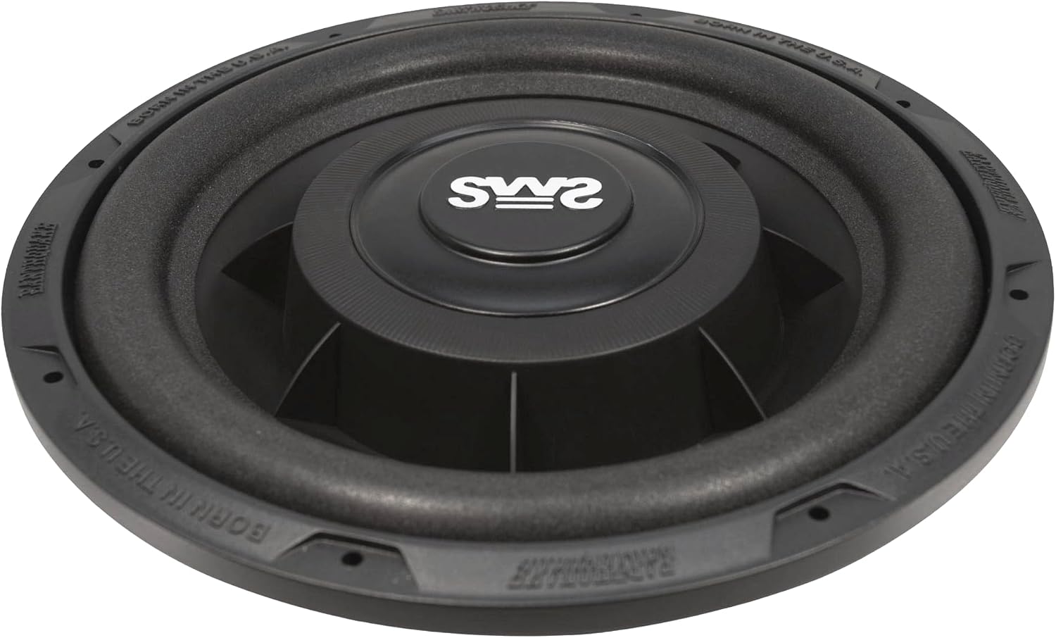 Earthquake Sound i82SWS 8-inch Shallow Woofer System Under-the-Seat Subwoofers with Gaskets, 2-Ohm (Pair)