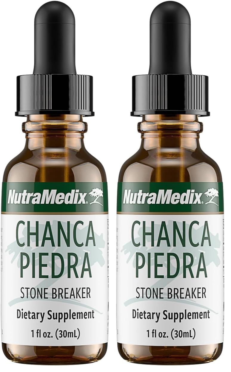 NutraMedix Chanca Piedra Stone Breaker Drops - Liquid Supplement for Kidney and Liver Health, Gallbladder Support & Urinary System Support (1oz / 30ml)