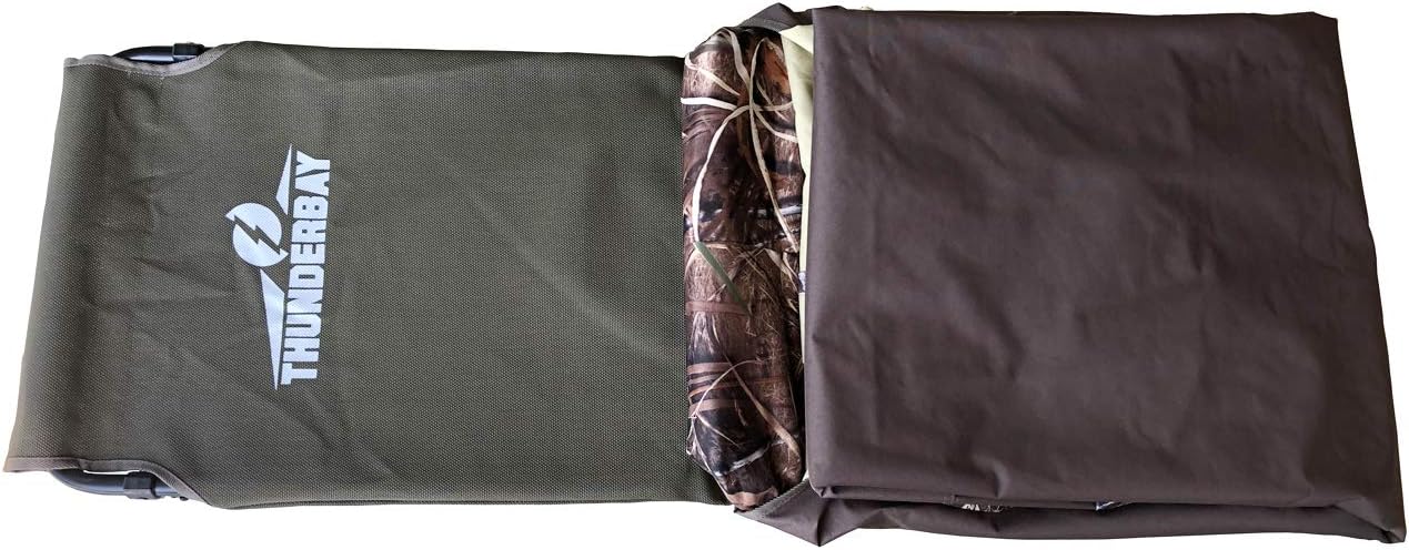 THUNDERBAY Bare Bones Light Weight Layout Blind, Waterfowl Field Hunting Blind for Duck Hunting