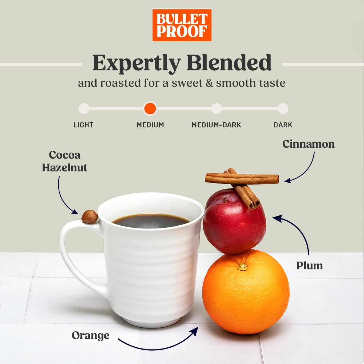 Bulletproof French Kick Dark Roast Whole Bean Coffee, 12 Ounces, 100% Arabica Coffee Sourced from Guatemala, Colombia & El Salvador