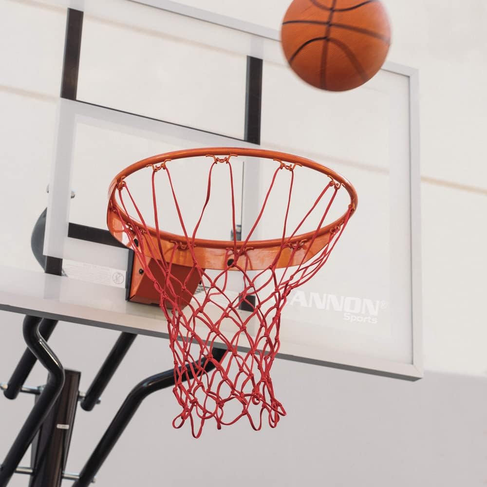 Cannon Sports Heavy Duty Basketball Net Replacement - 21 Inches - 12 Loop Standard Size - Weather Resistant for Indoor/Outdoor Courts - Fits All Standard Rims