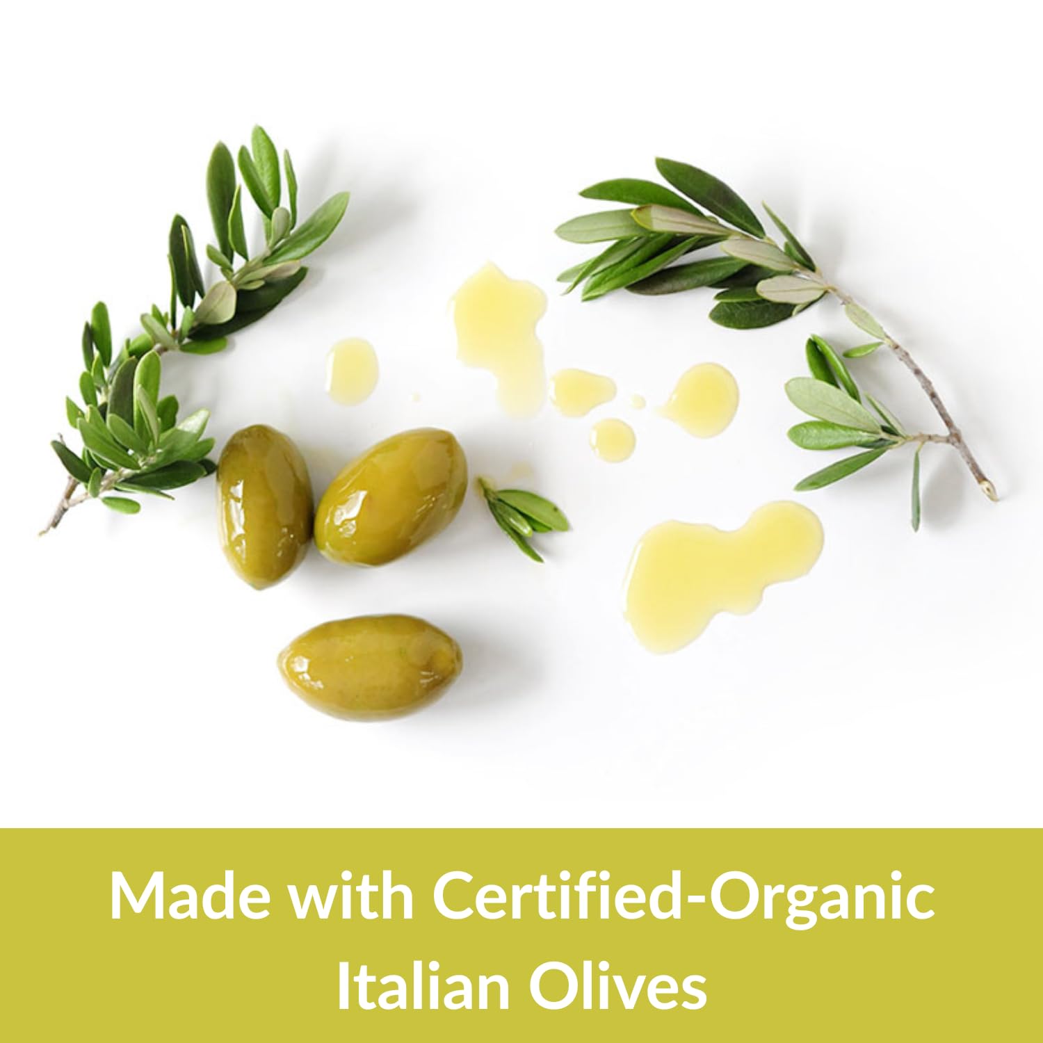 DeLallo Organic Extra Virgin Olive Oil, Imported from Italy, Gourmet Oil for Dipping and Drizzling, Made With First Cold Pressing of Olives