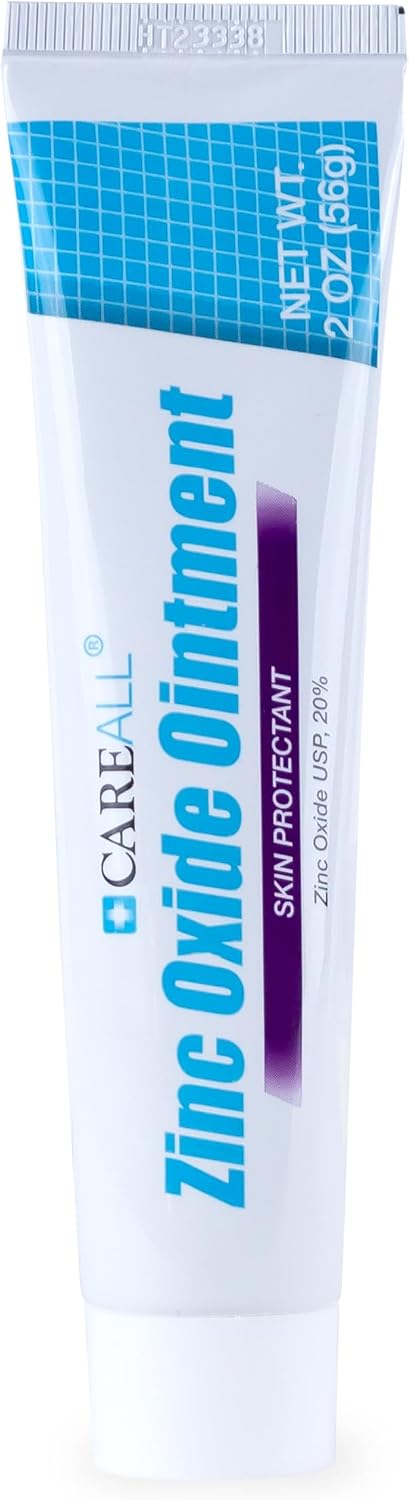 CareAll Zinc Oxide 20% Skin Protectant Barrier Ointment 2 oz, Relieves