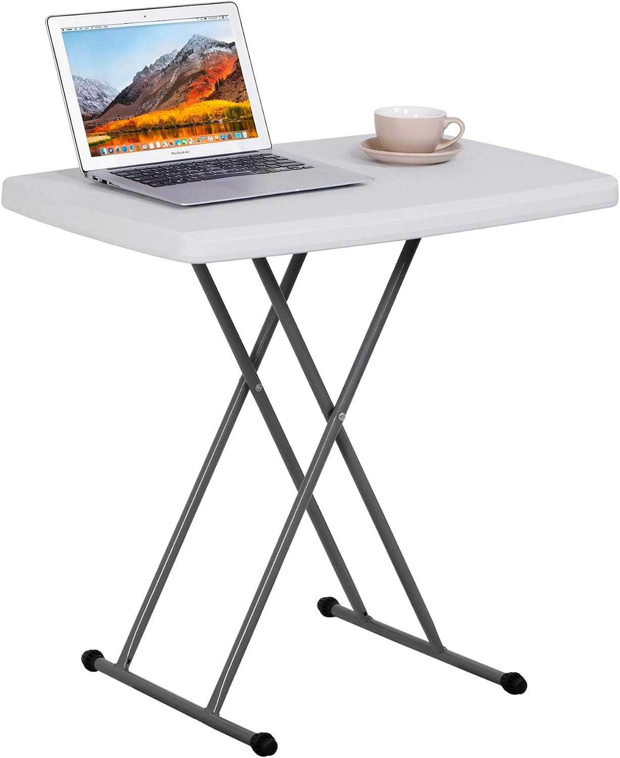 ZenStyle 3 ft Indoor Outdoor Heavy Duty Portable Plastic Folding Table