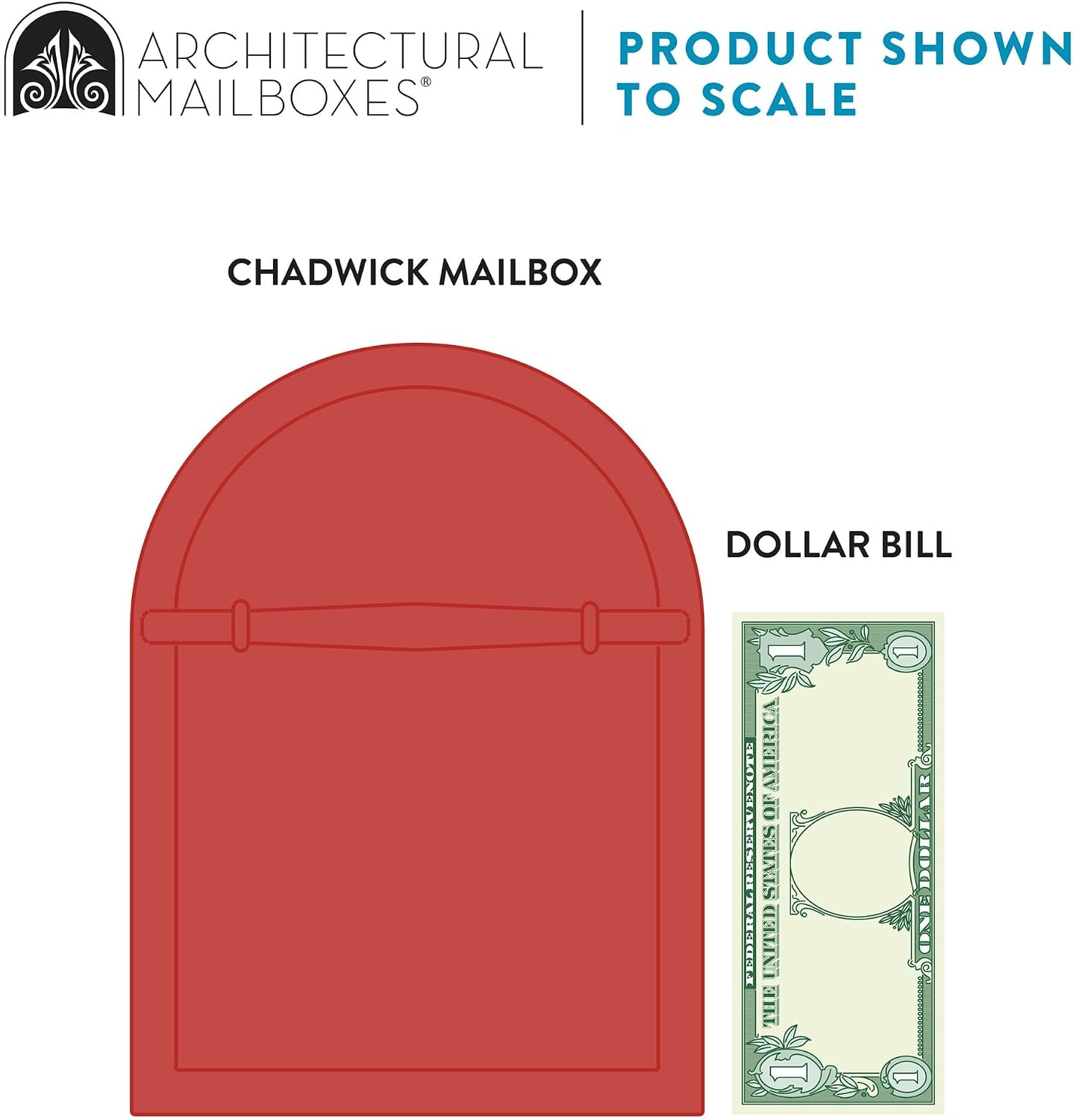 Architectural Mailboxes Chadwick Galvanized Steel Post Mount Mailbox, 8950B-10, Black, Medium Capacity | Galvanized steel build for outside with weather-resistant build and rust-resistant powder-coat finish. USPS approved.
