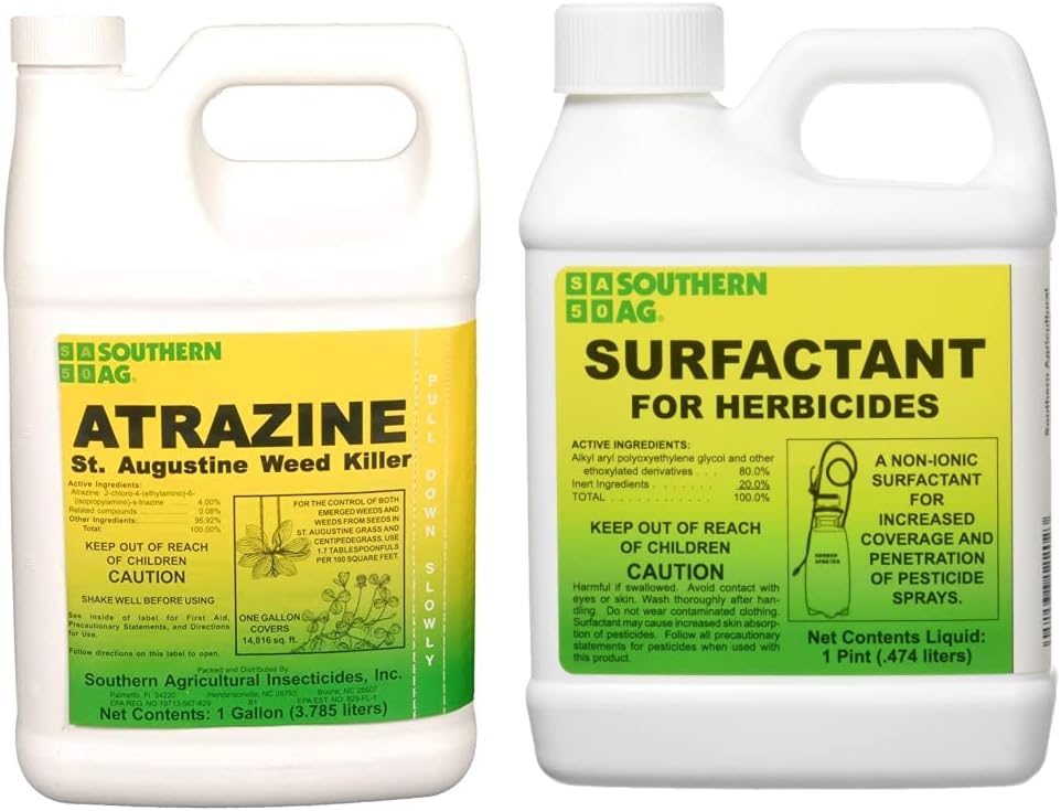 Southern Ag Atrazine St. Augustine Grass Weed Killer, 1 Gallon