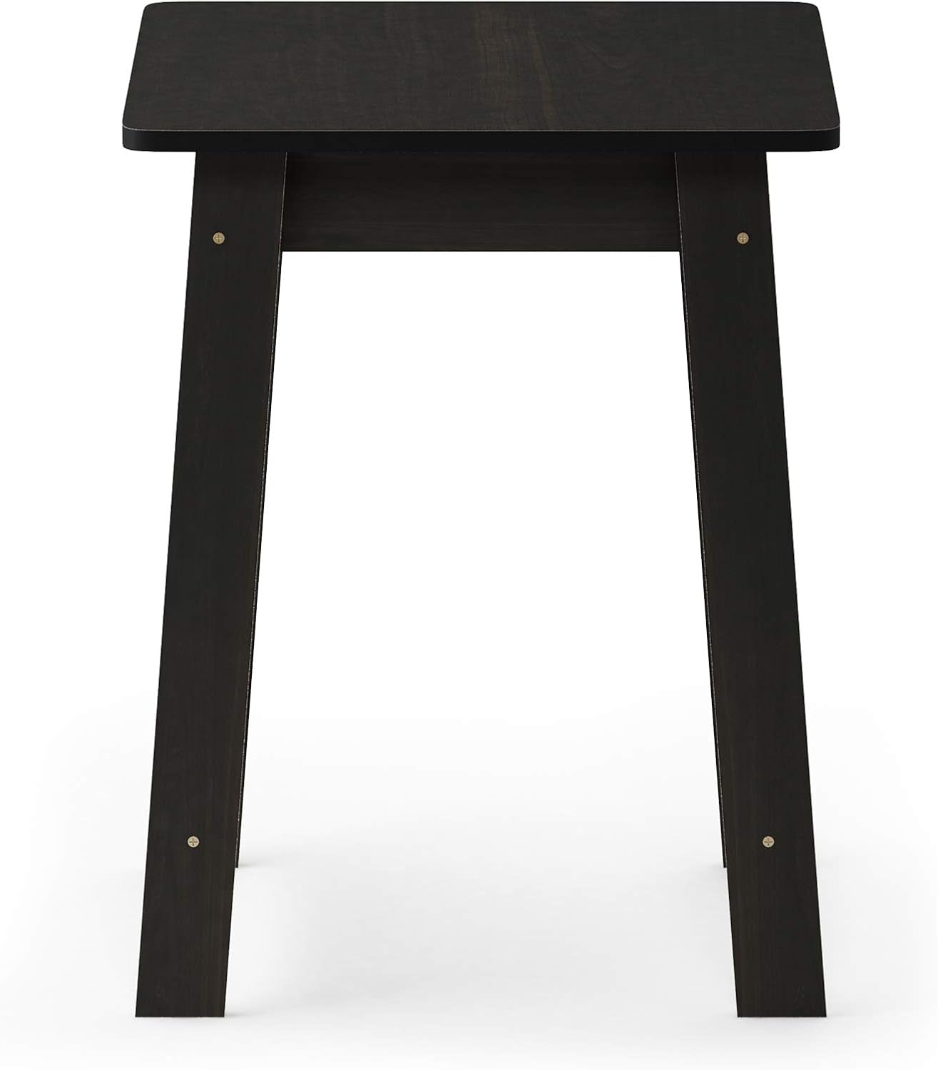 Furinno SIMPLE DESIGN Side Table, 2-Tier Modern End Table with Soft Edges, Open Shelves Night Stand, Bedside Table, for Living Room, Bedroom, French Oak