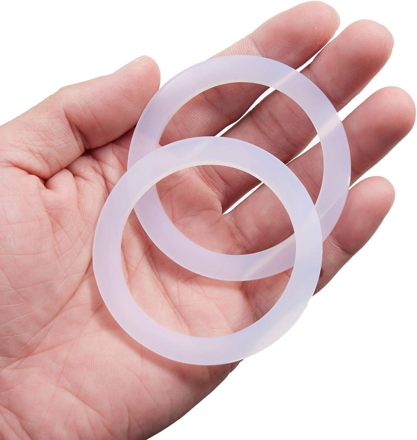 8 Pcs 4 Cups Replacement Food Grade Silicone Gasket, For Bialetti Moka Pots