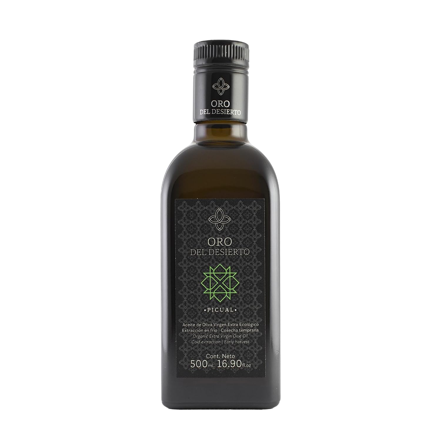 Oro Del Desierto Picual - Organic Gourmet Extra Virgin Olive Oil - 16.91 Fl Oz