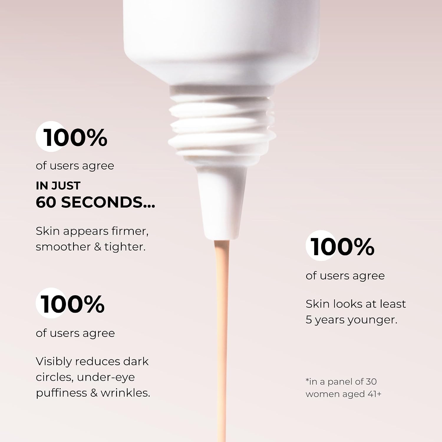 WUNDER2 Wunderlift Instant Eye Tightening Serum, Temporary Firming & Lifting Treatment in 60 Seconds, Reduces Under-Eye Bags, Dark Circles, Puffiness