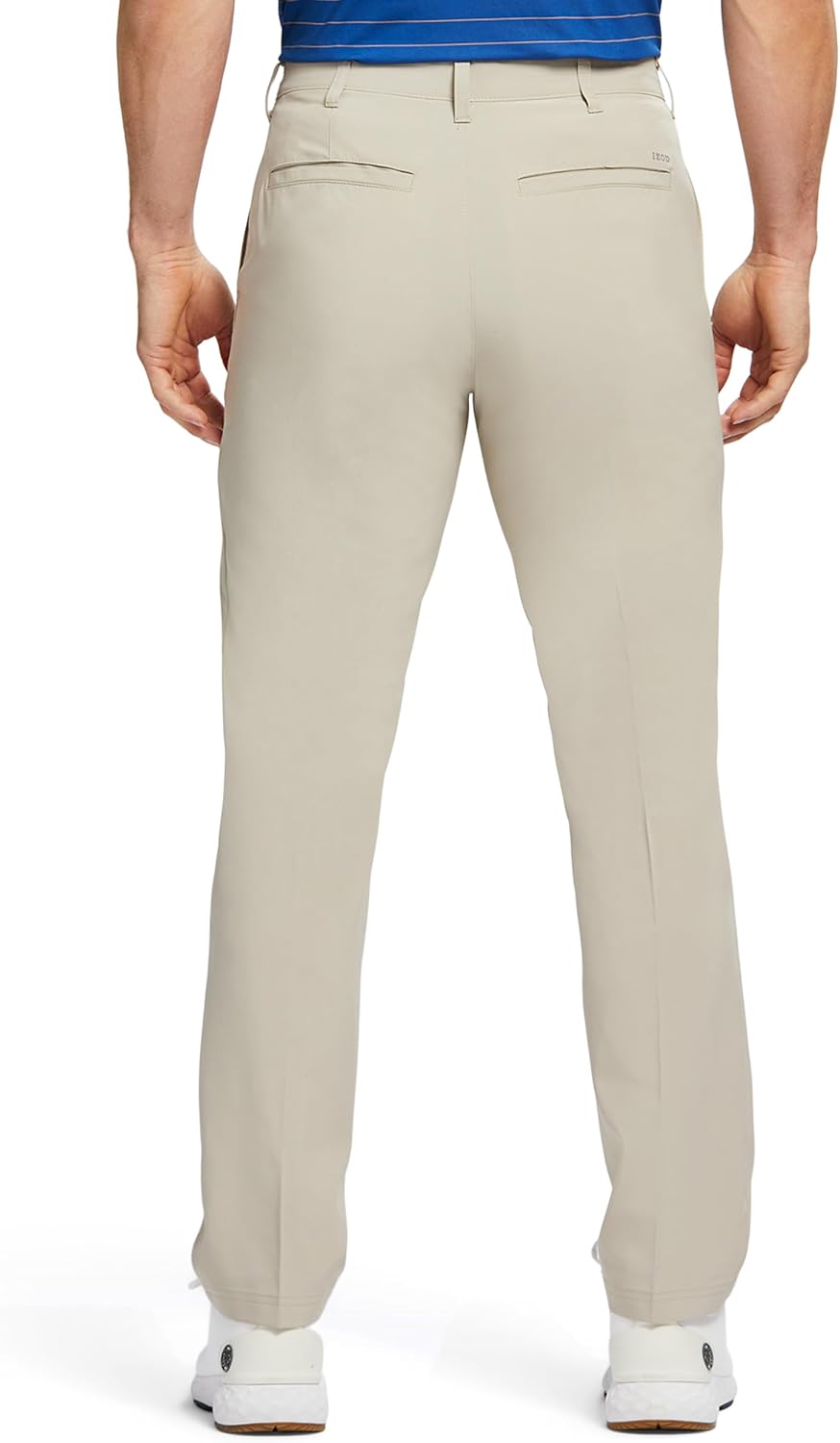 Izod Mens Golf Swingflex Straight-fit Flat-Front Pants