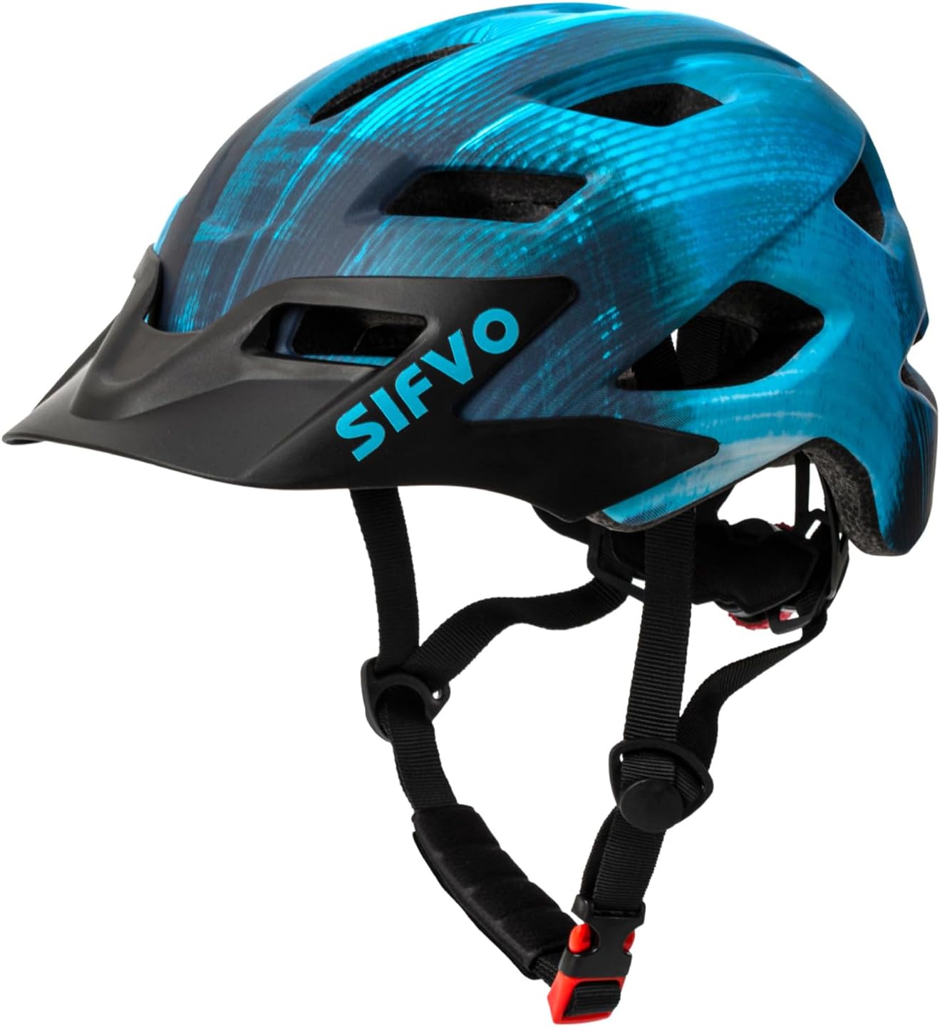 Kids Helmet, SIFVO Kids Bike Helmet Boys and Girls Bike Helmet with Cool Visor Helmet for Kids 5-14