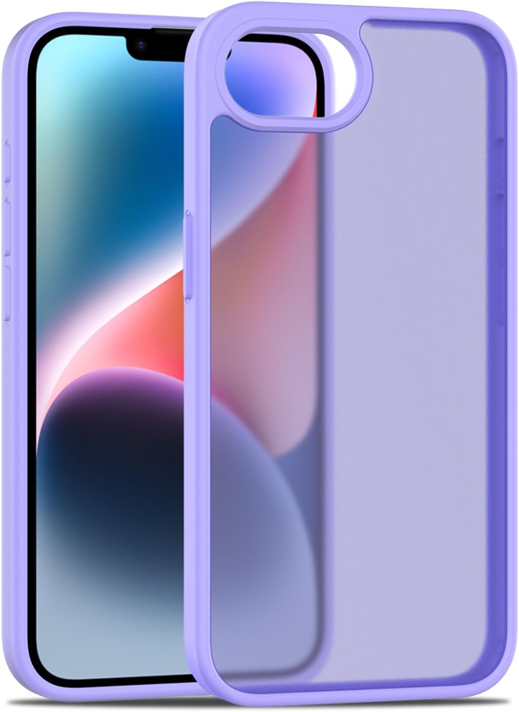 TENOC Phone Case Compatible with iPhone SE (2nd 2020 and 3rd 2022 Generation) & iPhone 7 & iPhone 8, Clear Case Shockproof Protective Bumper Slim Cover for 4.7 Inch