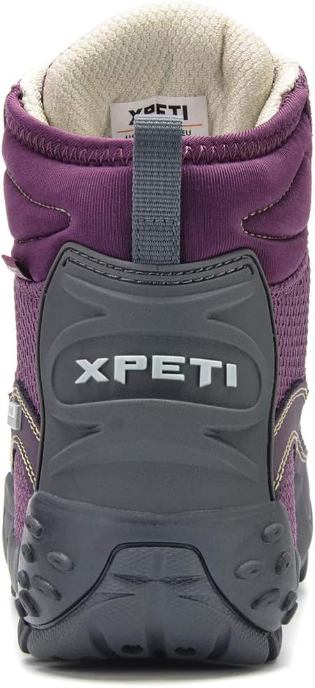 XPETI Women's Dimo Mid Waterproof Outdoor Hiking Boot Non Slip