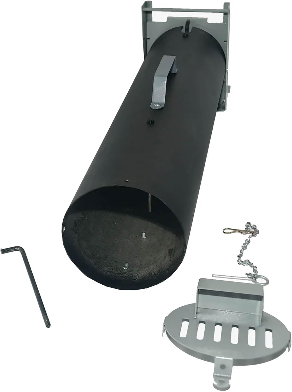 Ztraps 6inch Diameter Solid Aluminum Skunk-N-More Live Trap Spray Proof Also Cat Opossum Rabbit Squirrel
