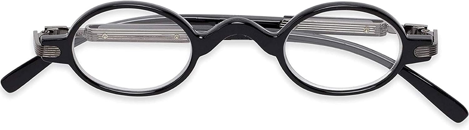 The Potter Unisex Reader, Metal Round Vintage Spring Hinge Reading Glasses for Men and Women + 1.50 (2 Tortoise)