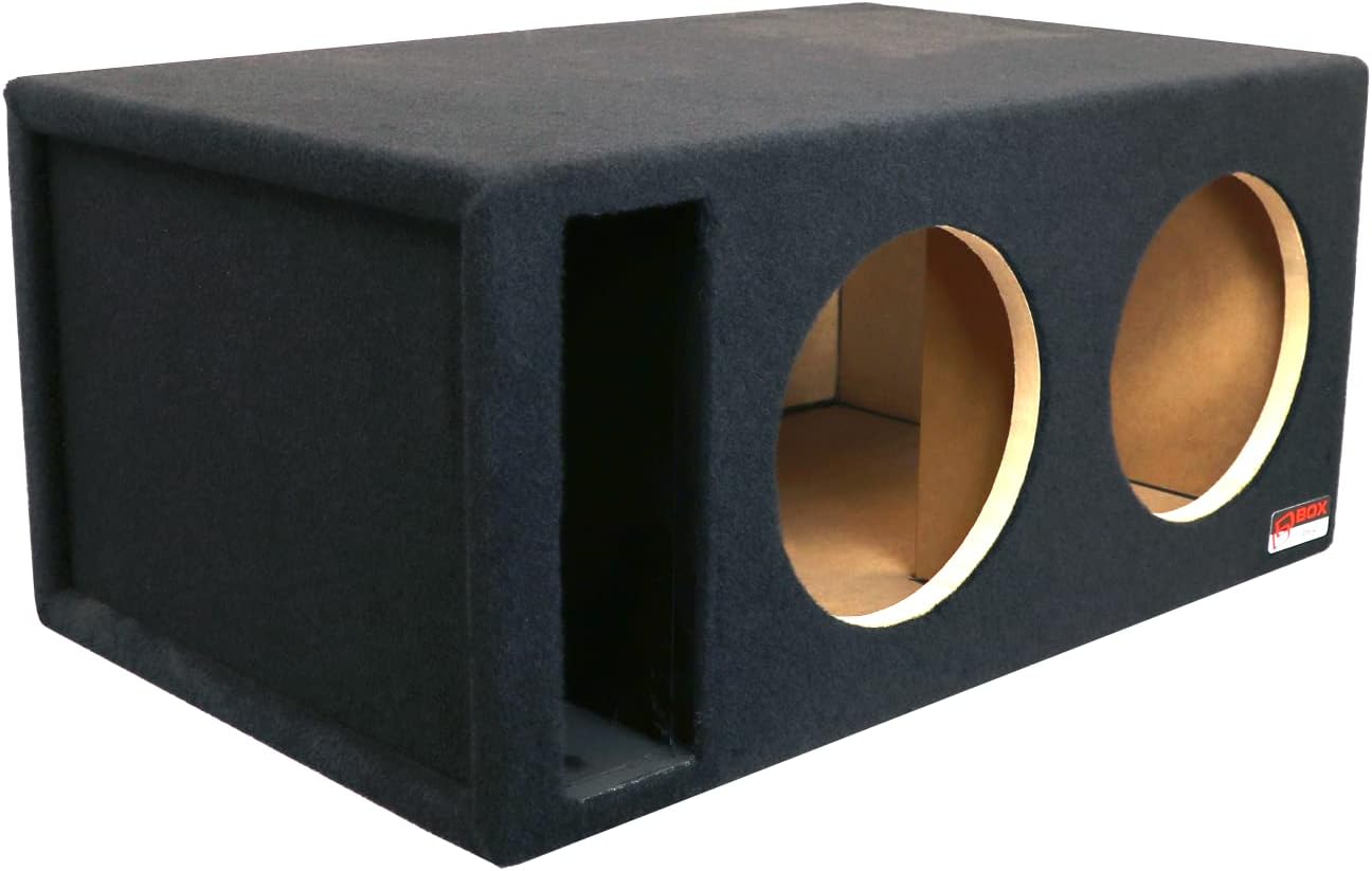 Atrend 15 Soundqubed Single Vented - SPL Tune Subwoofer Box Improves Audio Quality, Sound & Bass - Woofer Specific Enclosure Certified - Made in USA