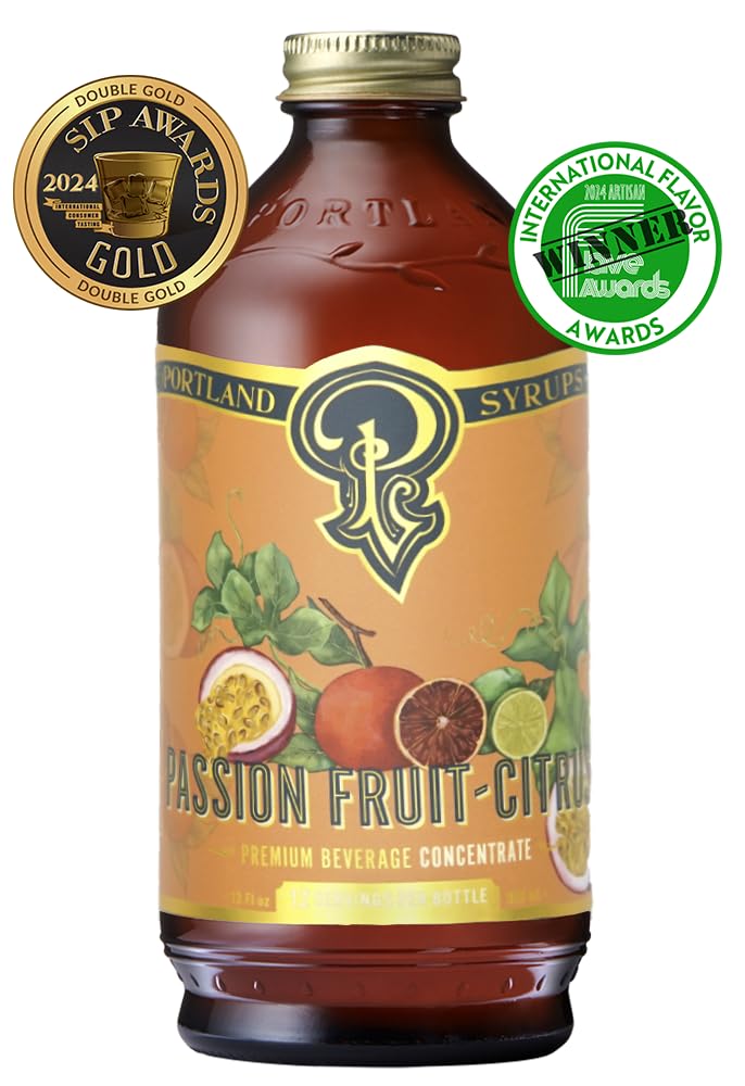 Portland Syrups Marionberry Syrup for Cocktails, 12 oz, 12 Servings