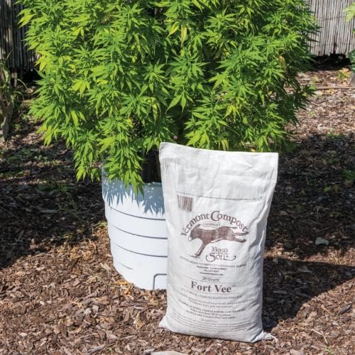 Vermont Compost Company Fort Vee Organic Potting Mix | High-Nutrient Compost-Based Soil for Indoor & Outdoor Container Seed Starting