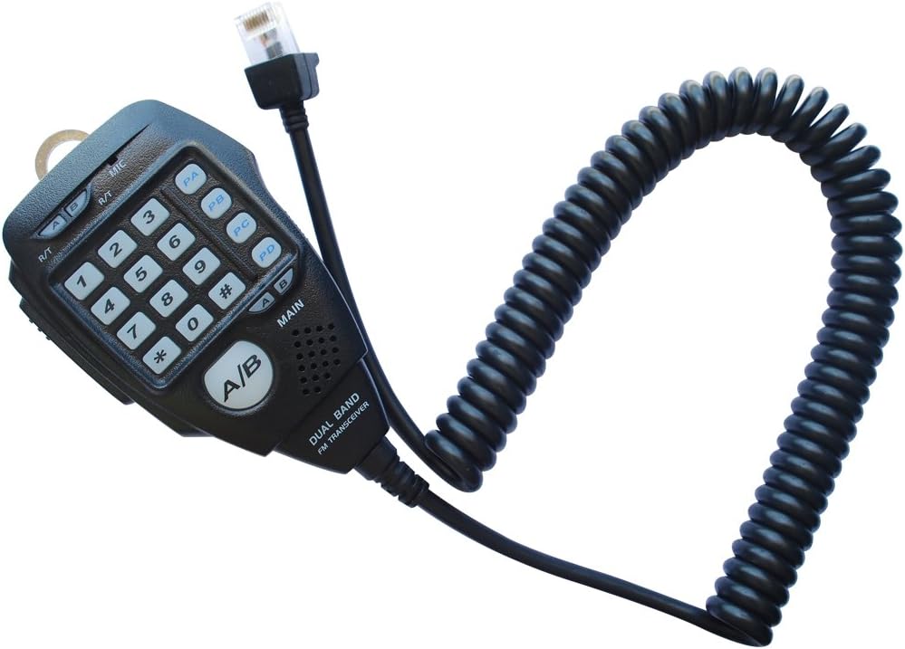 AnyTone QHM-05 Microphone,CB Microphone AT-5888UV AT-778UV DualBand Transceiver Radio