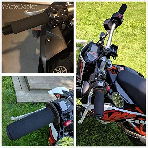 Grip Covers for Big Hands Thicken Your Grips Snug Fit Over 1.2-1.4 inch Grips on Harley BMW Yamaha Honda Kawasaki Suzuki Triumph Can-Am Spyder 5