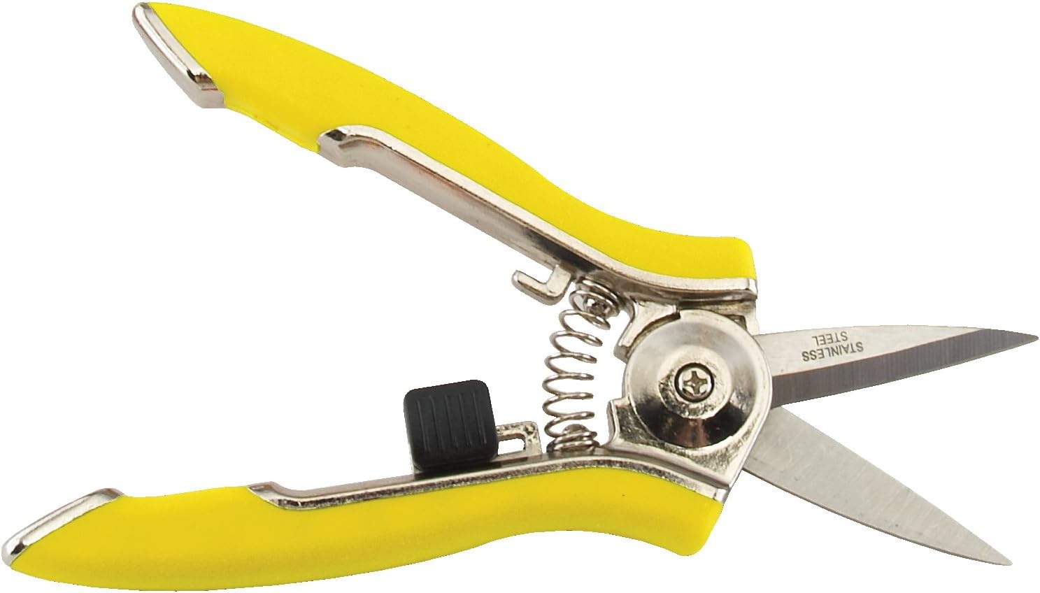 Dramm 18043 ColorPoint Bypass Pruner with Stainless Steel Blade, Yellow