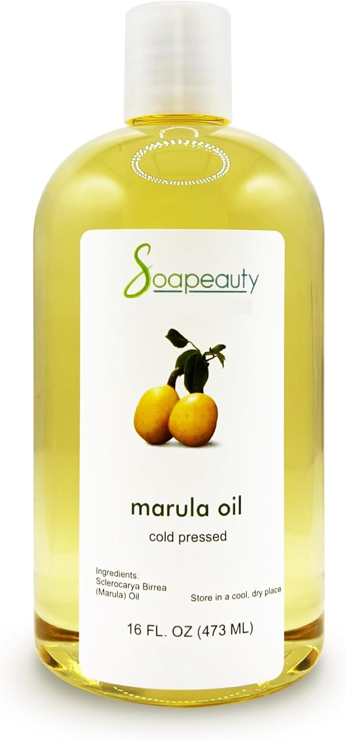 Marula Oil Cold Pressed Unrefined 100% Pure Natural Face Hair 32 fl oz