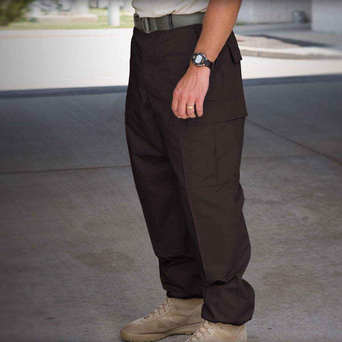 Propper Men's BDU Zipper Fly Battle Rip Cargo Uniform Pants