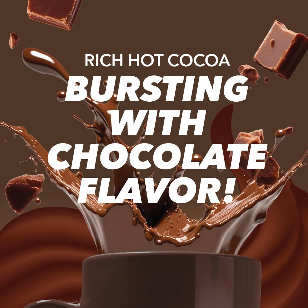 Junior Mints Chocolate Mint Flavored Hot Chocolate Pods, Compatible with 2.0 K-Cup Brewers, 12 Count - Cool Mint and Cocoa Treat