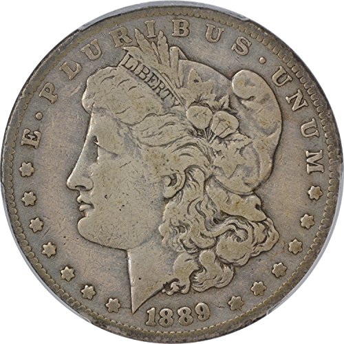 1889 CC Morgan Dollar PCGS F12