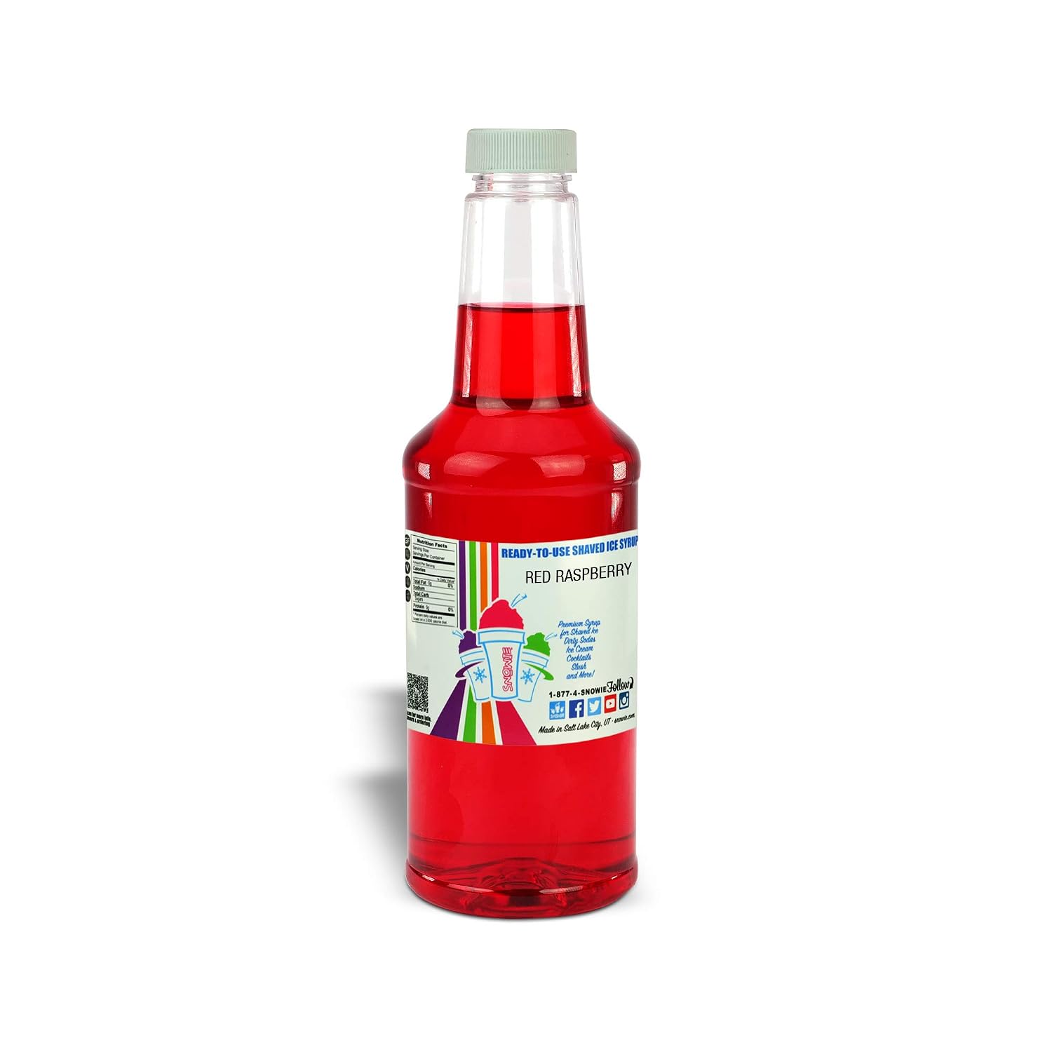 SNOWIE Ready to Use Shaved Ice Snow Cone Syrup - Gallon (Cotton Candy Pink)