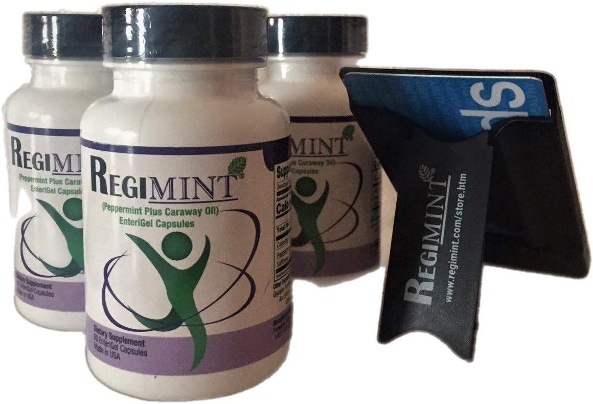 Peppermint Oil Plus Caraway (3 Bottles) Includes Accessory
