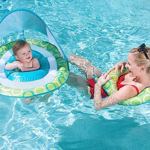 SwimWays Baby Spring Float Mommy and Me with Canopy