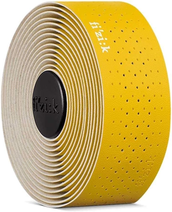 Fizik Performance Bicycle Bar Tape - Soft, Tacky & Classic Professional Bike Handlebar Tape (2mm, 2.7mm, 3mm)