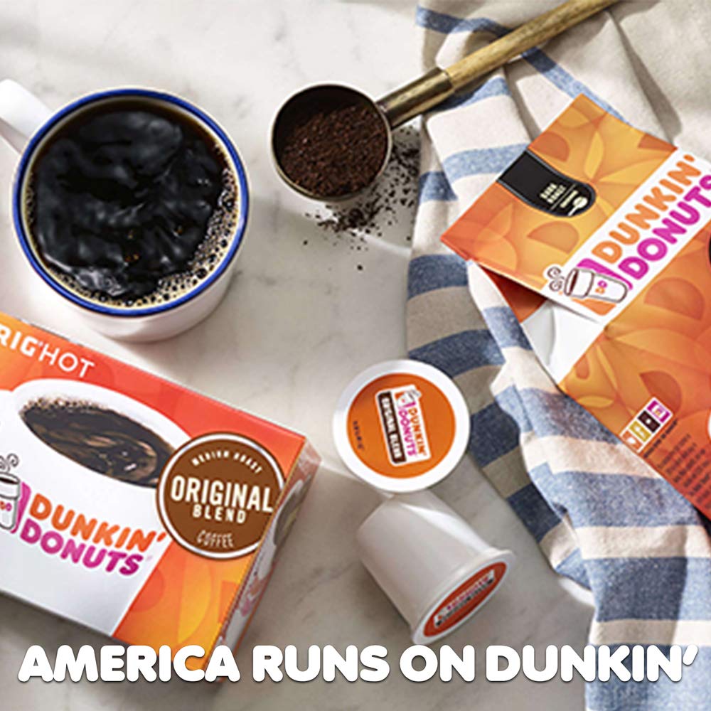 Dunkin' Donuts 2091512 Original Blend Coffee K-Cup Pods Medium Roast 44/Box (006933)