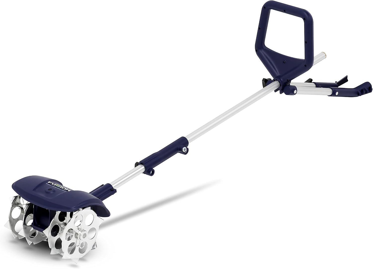 Fusion Drill-Powered Cultivator, Adjustable Tilling Width Up To 8”, Tilling Depth Up To 5.5”, Compatible With Most Cordless Drills