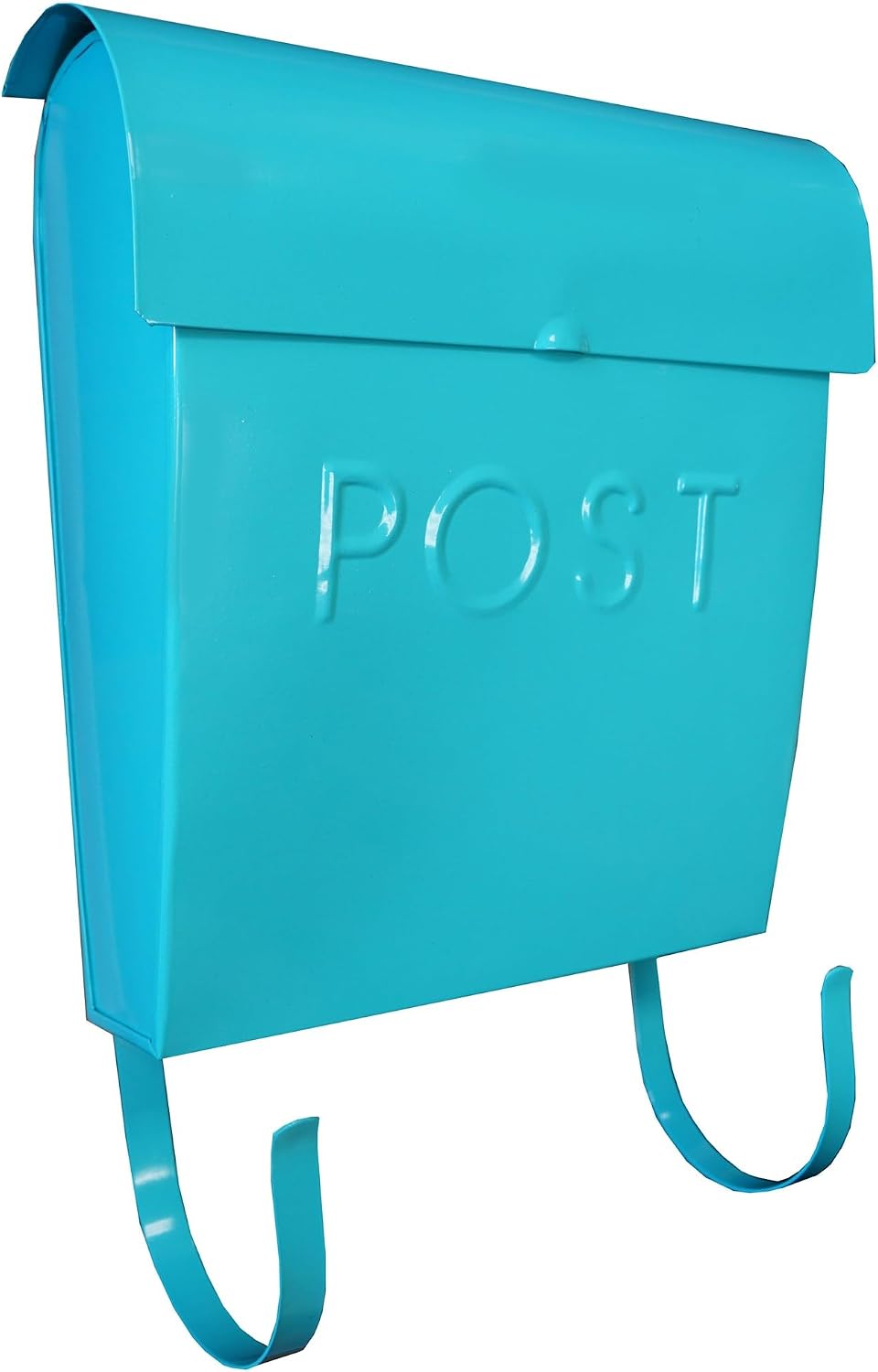 NACH Mailboxes for Outside Wall Mount, 12 x 11.2 x 4.5 inch, Black Mailbox, Waterproof Mailbox with Outdoor Newspaper Holder - The Euro Mailbox
