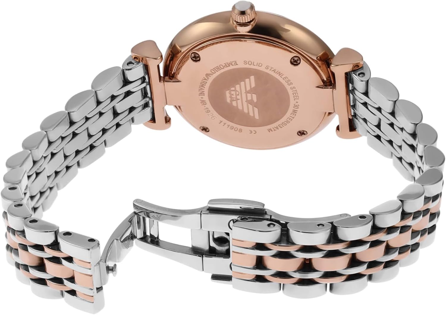 Emporio Armani Women's Dress Watch with Stainless Steel Band