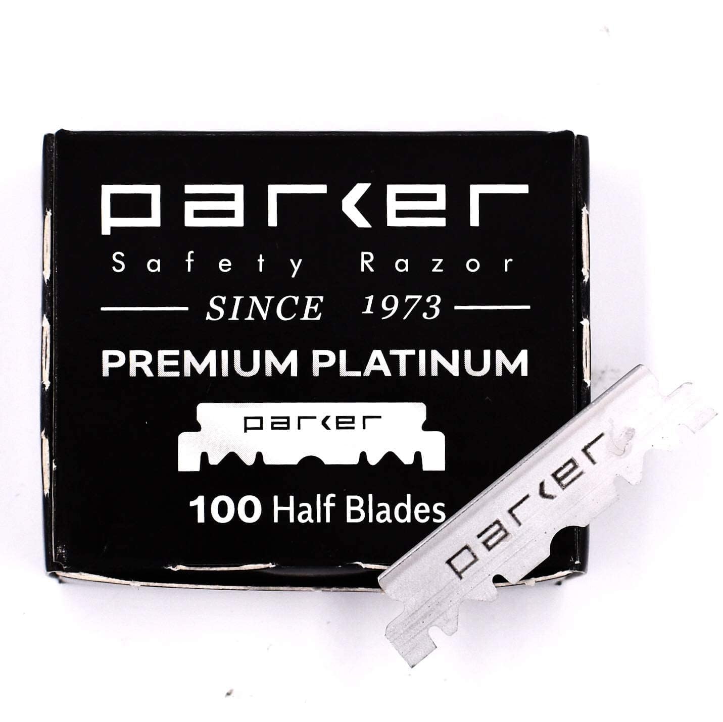 Parker 100 Platinum Single Edge Razor Blades for Barber Straight Razors