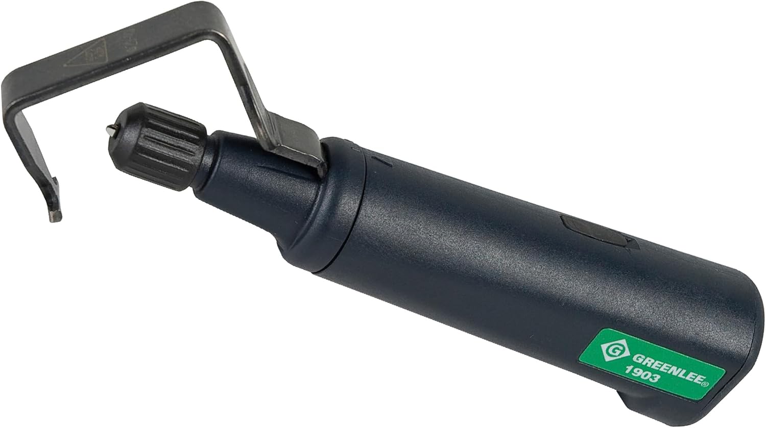 Greenlee 1903 7" Pocket Cable Stripping Tool with High-Carbon Steel Blade, 8 AWG - 1250 Kcmil